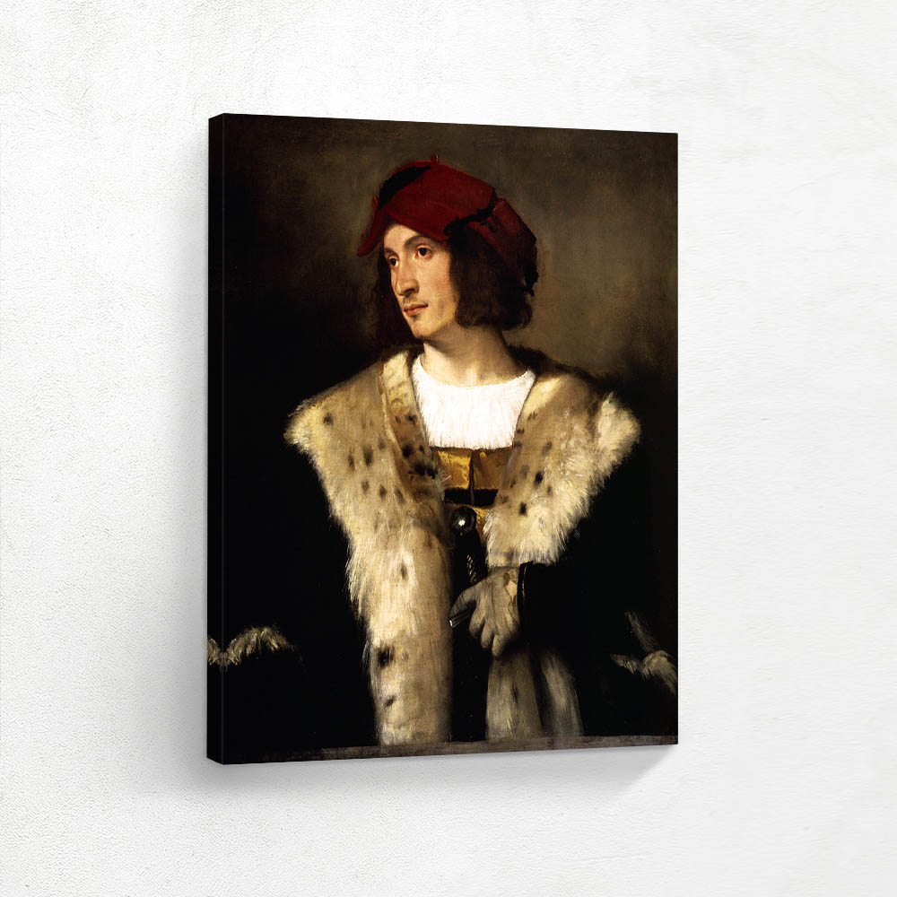 Portrait of a Man in a Red Cap