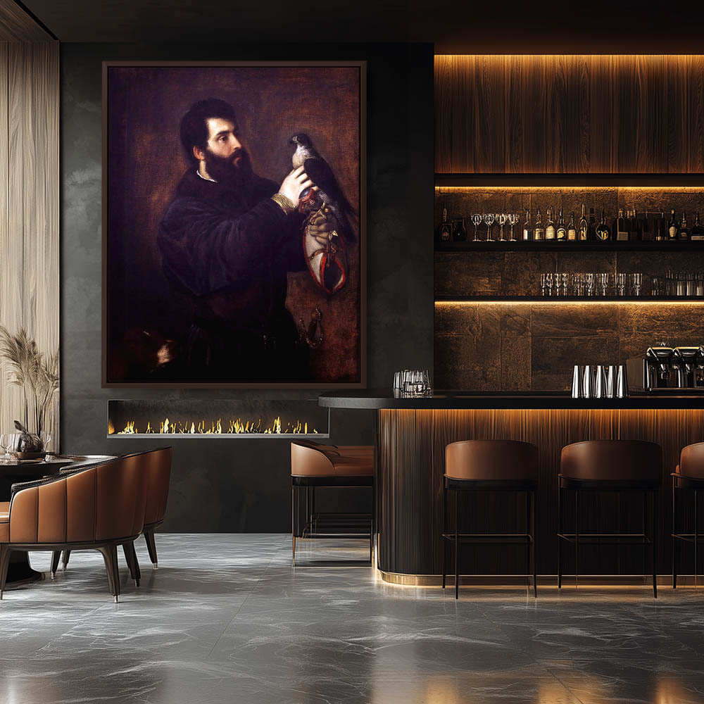 Giorgio Cornaro with a Falcon - Image 3