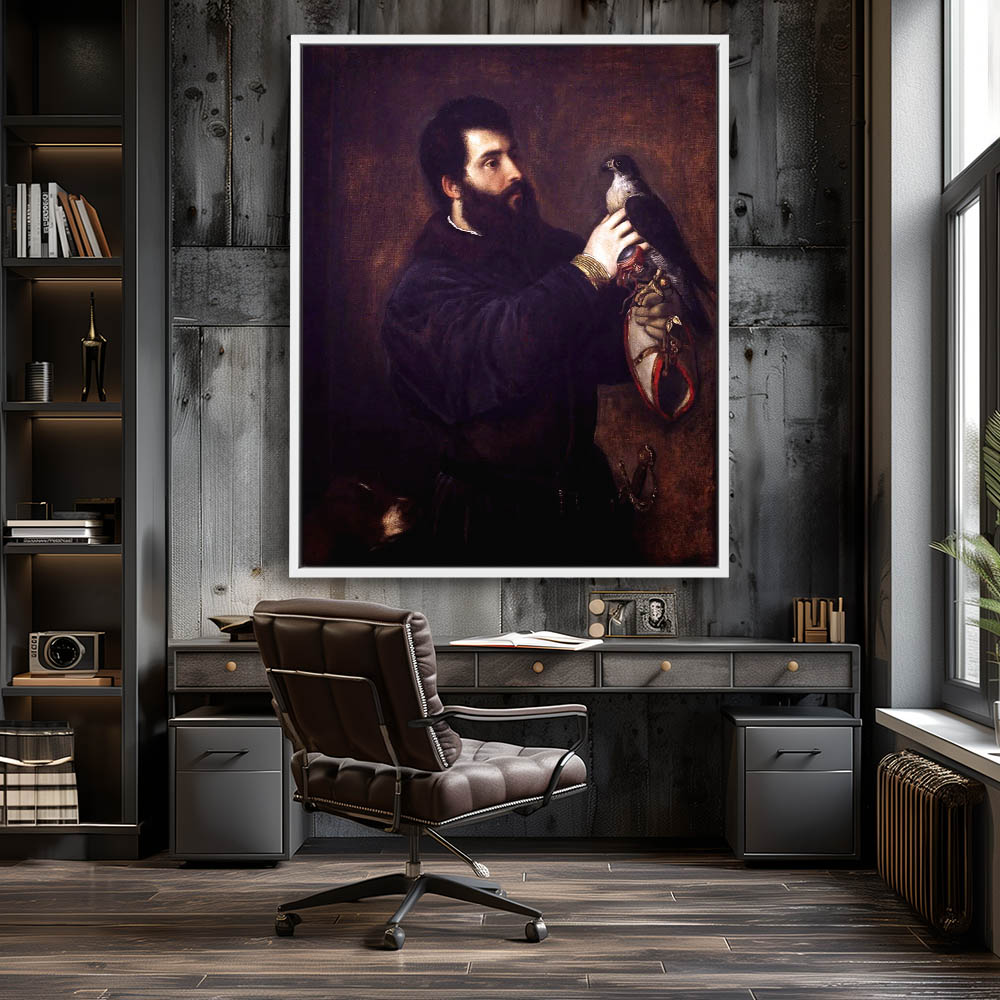 Giorgio Cornaro with a Falcon - Image 4