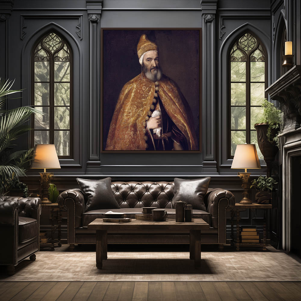 Portrait of Doge Marcantonio Trevisani - Image 3