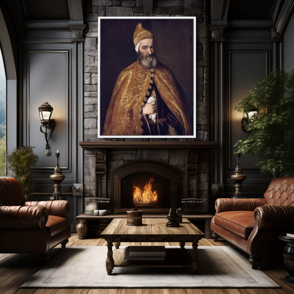 Portrait of Doge Marcantonio Trevisani - Image 4