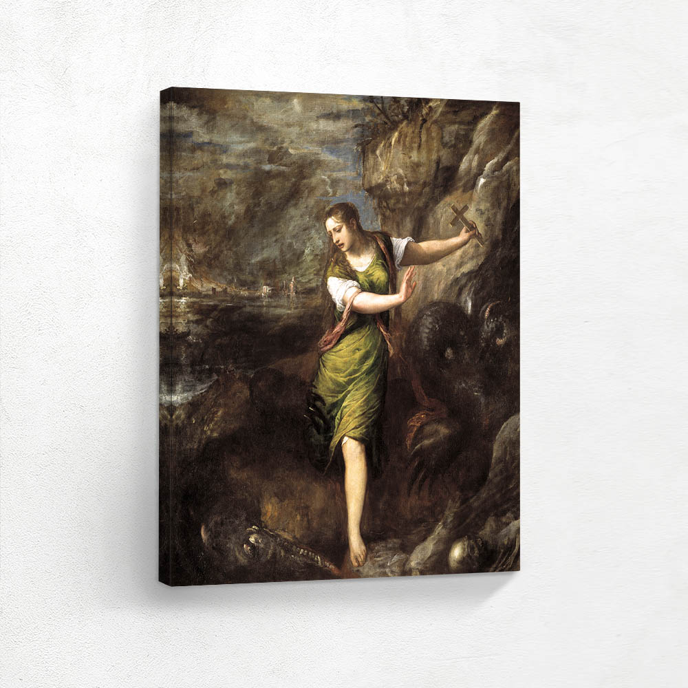 Saint Margaret and the Dragon