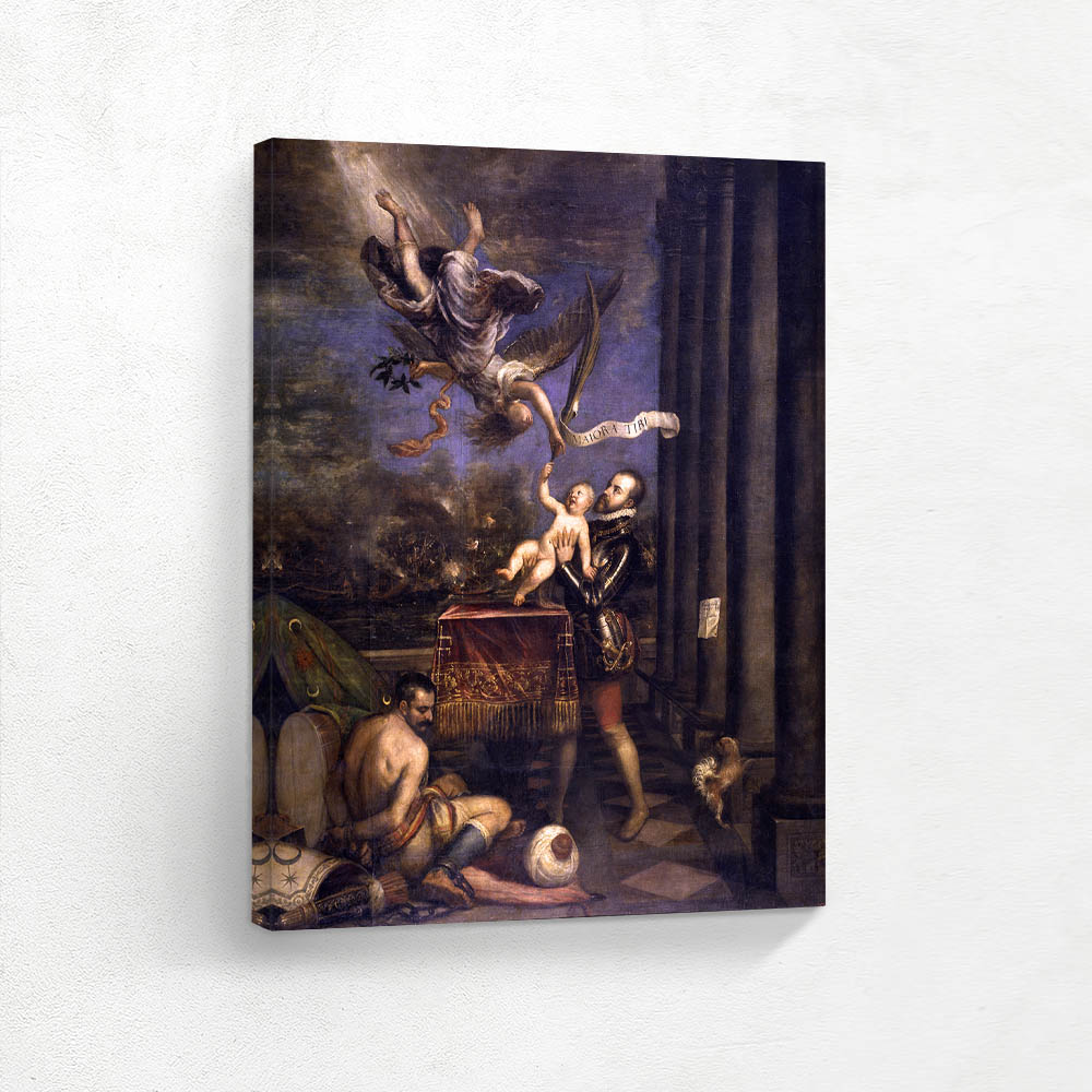 Philip II Offering Don Fernando to Victory