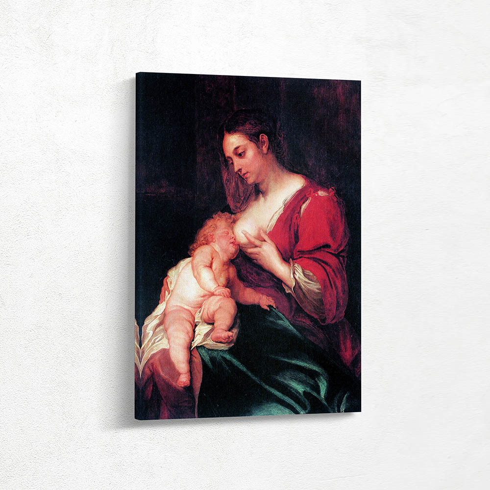Mary with the Sleeping Baby Jesus