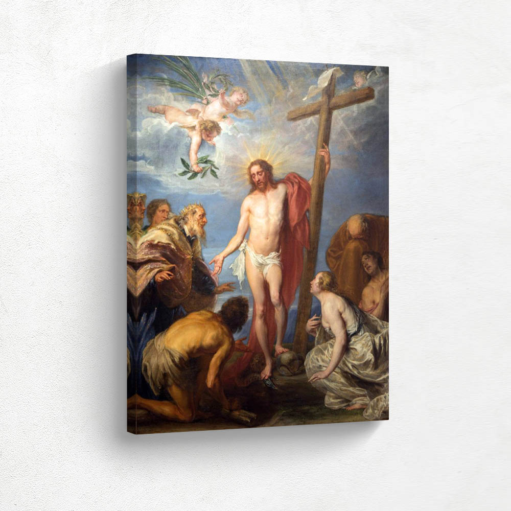 The Triumphant Christ Forgiving Repentant Sinners