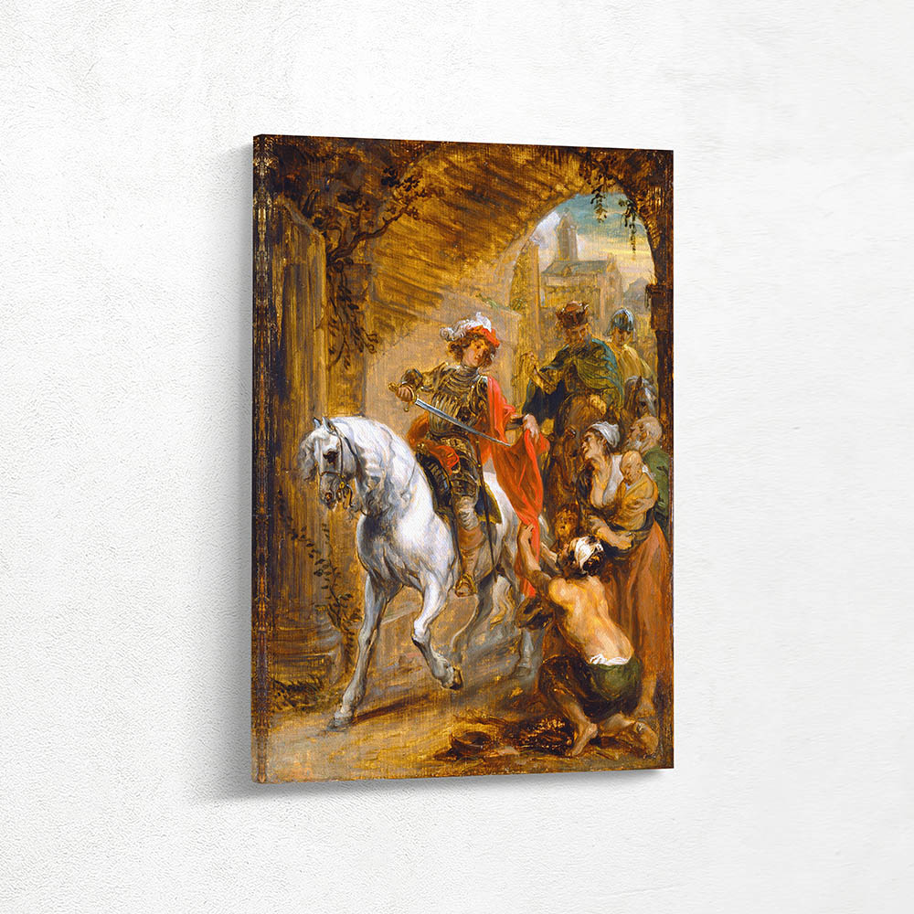 Saint Martin Dividing his Cloak