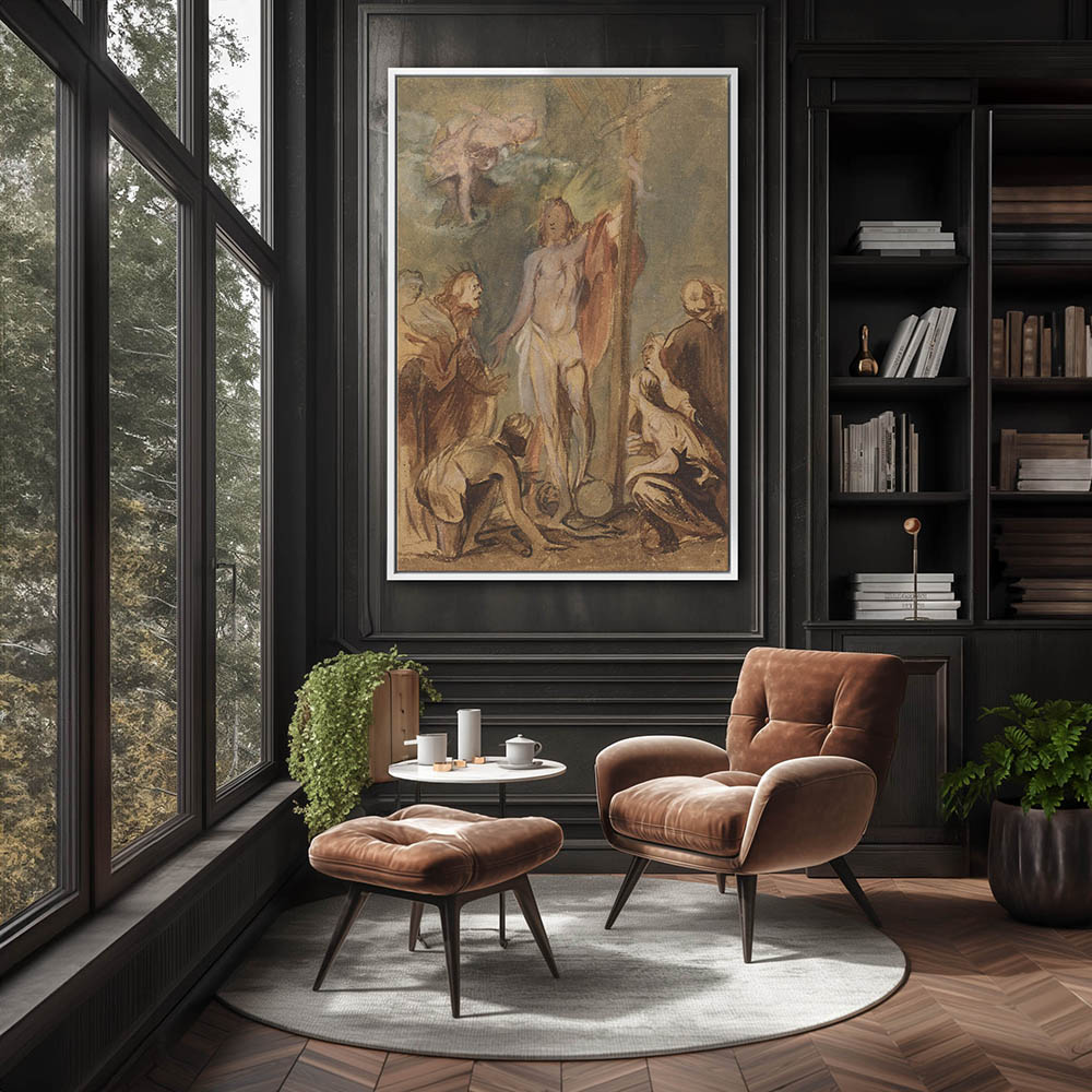 The Risen Christ Surrounded by Saints - Image 4