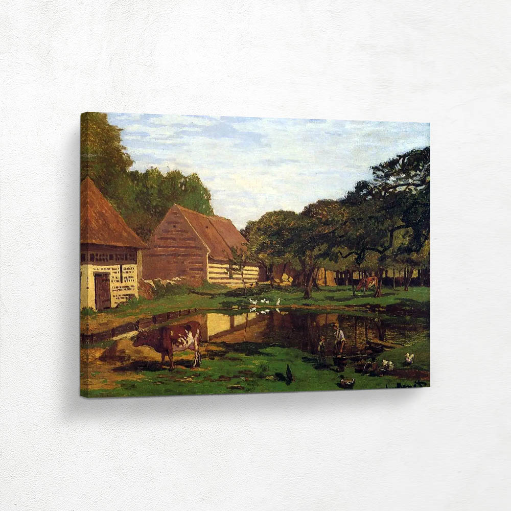 A Farmyard in Normandy
