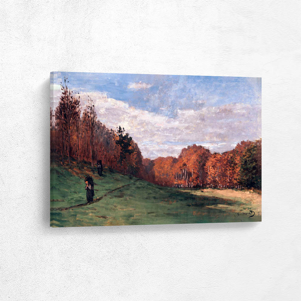 Woodbearers in Fontainebleau Forest