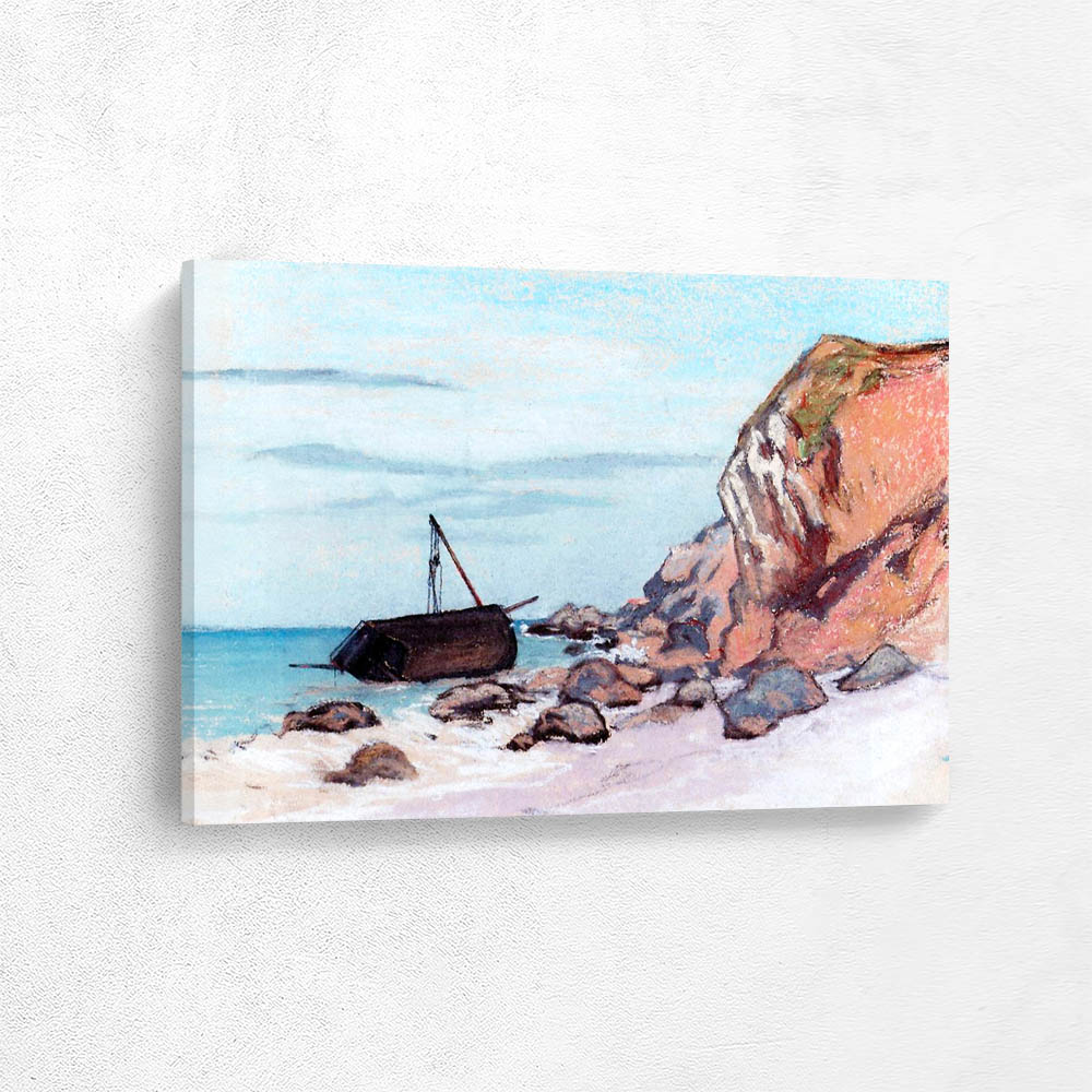 Saint Adresse Beached Sailboat