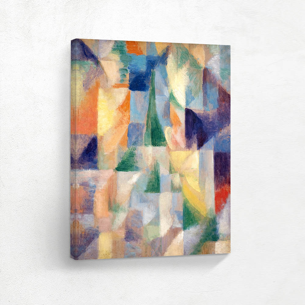 Window overlooking the city