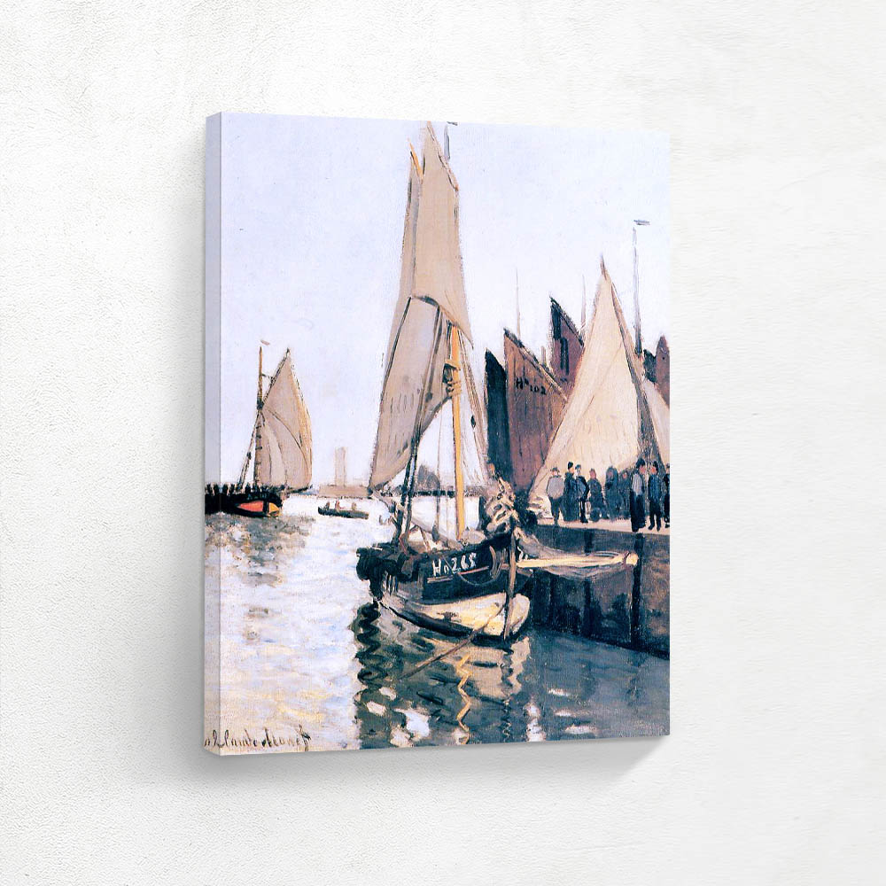 Sailing Boats at Honfleur