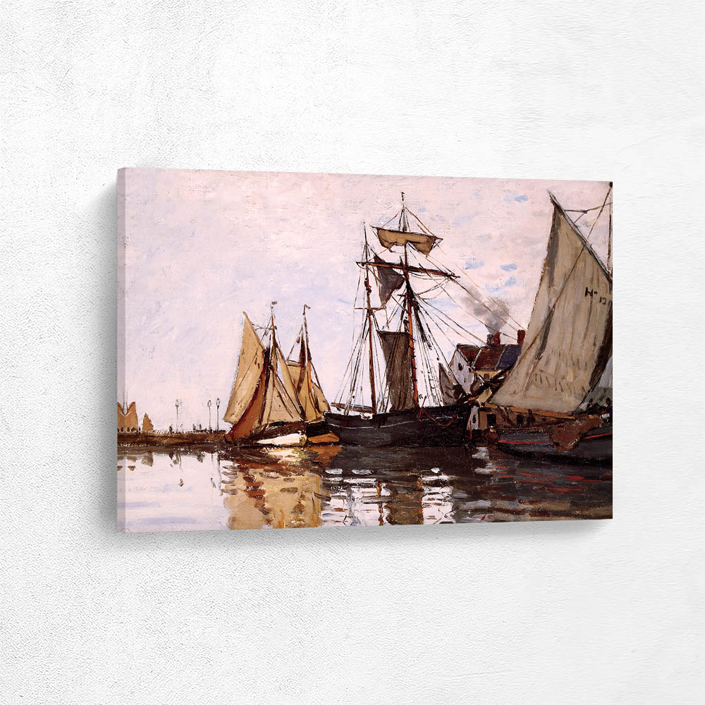 Boats in the Port of Honfleur