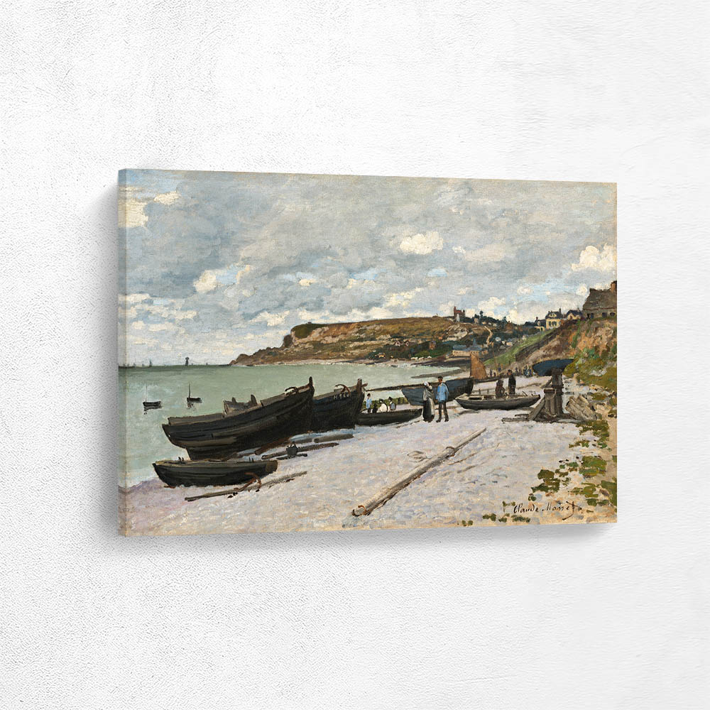 Sainte Adresse Fishing Boats on the Shore