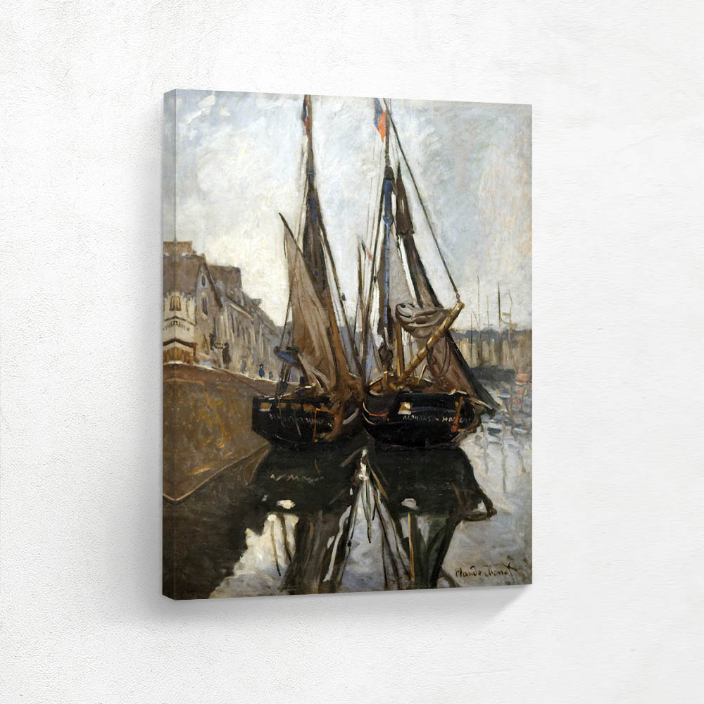 Fishing Boats at the Honfleur