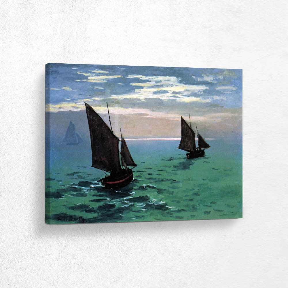 Fishing Boats at Sea