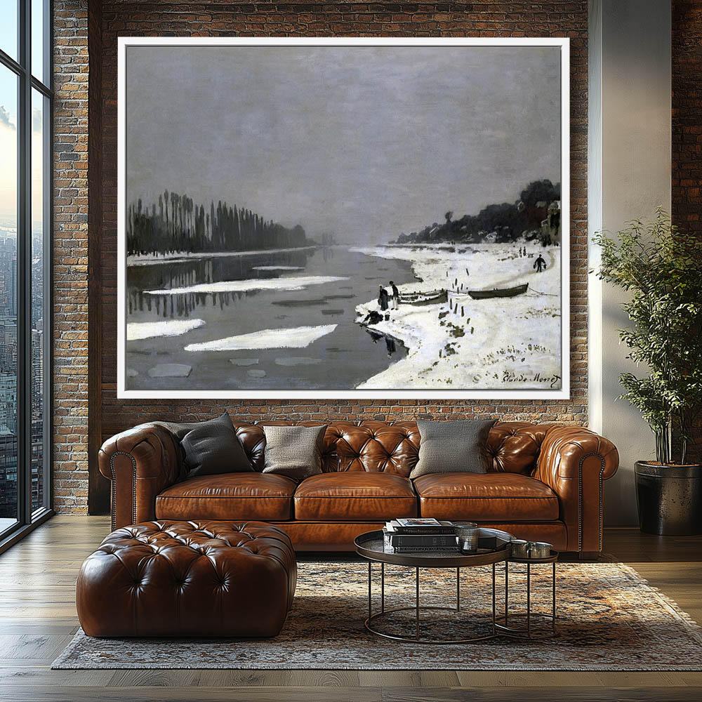 Ice Flows on the Seine at Bougival - Image 4