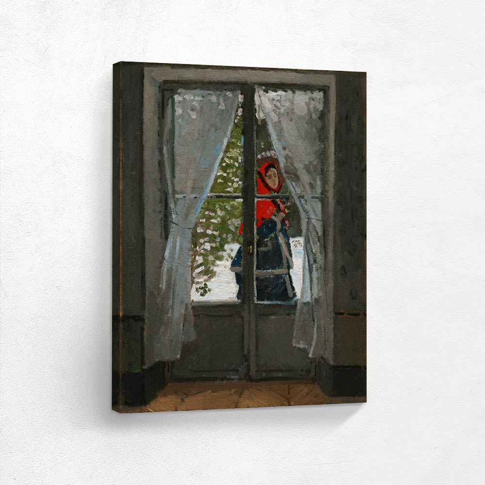 The Red Cape Madame Monet