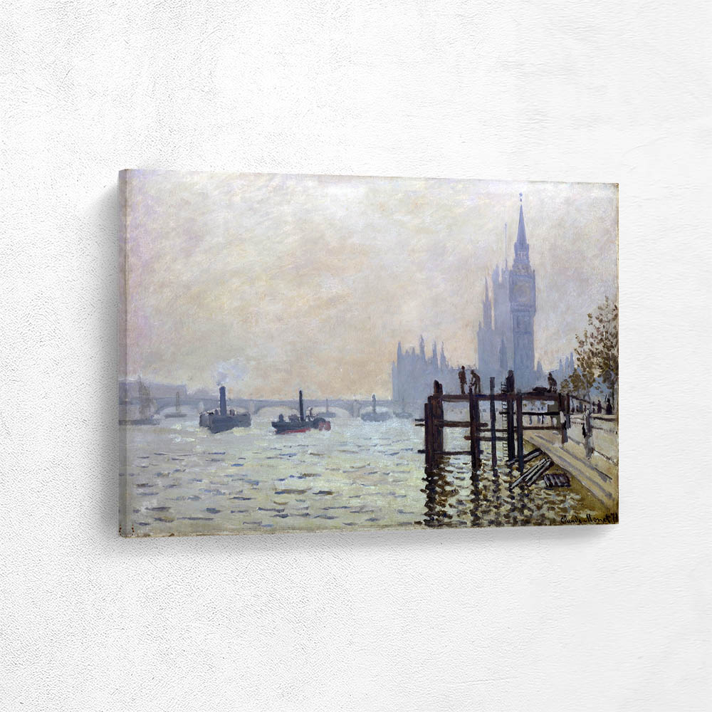 The Thames below Westminster