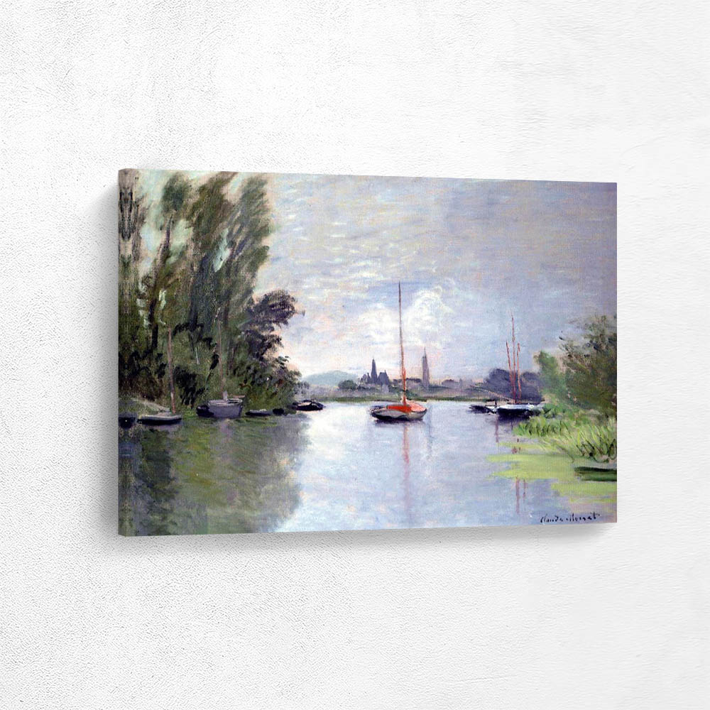 Argenteuil Seen from the Small Arm of the Seine Argenteuil Seen from the Small Arm of the Seine