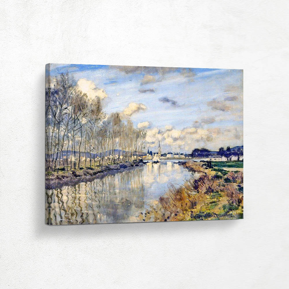 Argenteuil Seen from the Small Arm of the Seine