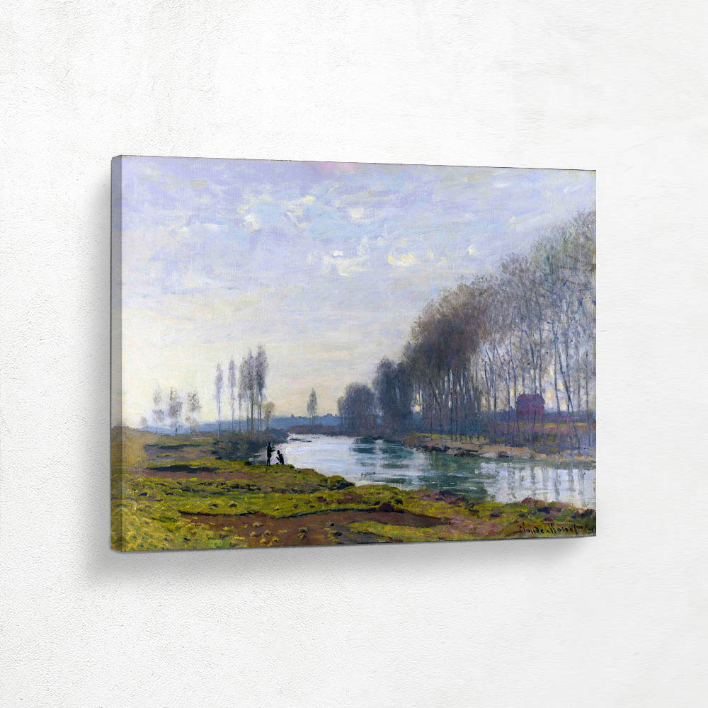 The Small Arm of the Seine at Argenteuil – Great Canvas Arts