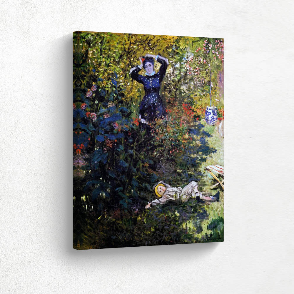 Camille and Jean Monet in the Garden at Argenteuil Camille and Jean Monet in the Garden at Argenteuil