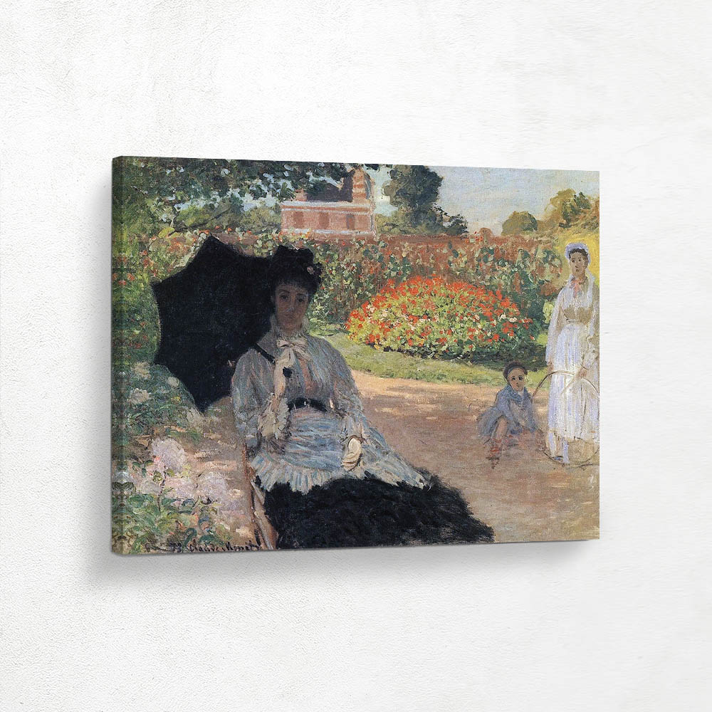 Camille Monet in the Garden