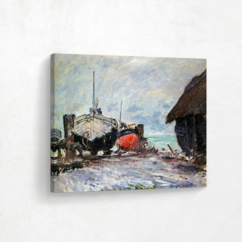 Fishing Boats at Etretat