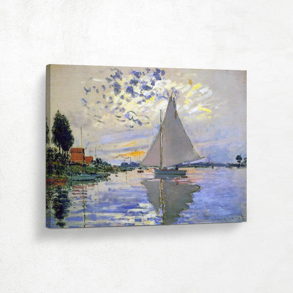 Sailboat at Le Petit Gennevilliers