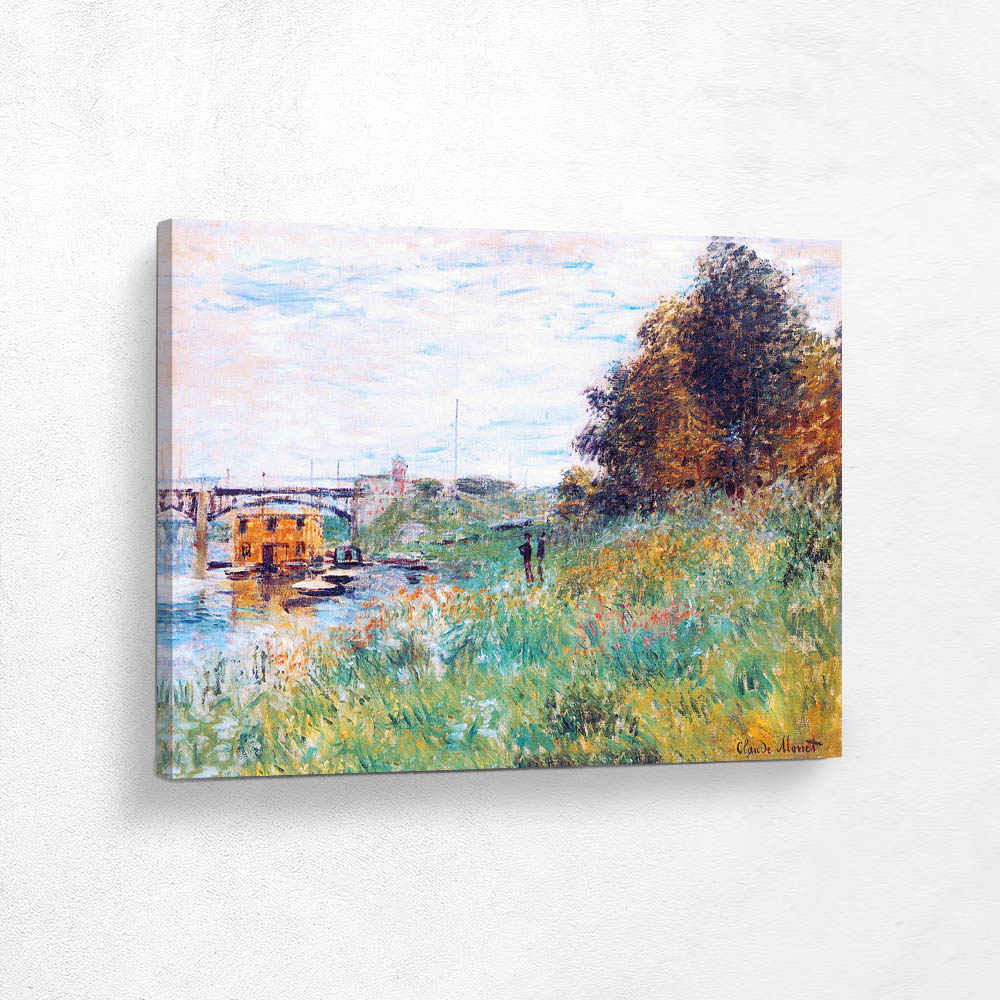The Banks of the Seine at the Argenteuil Bridge