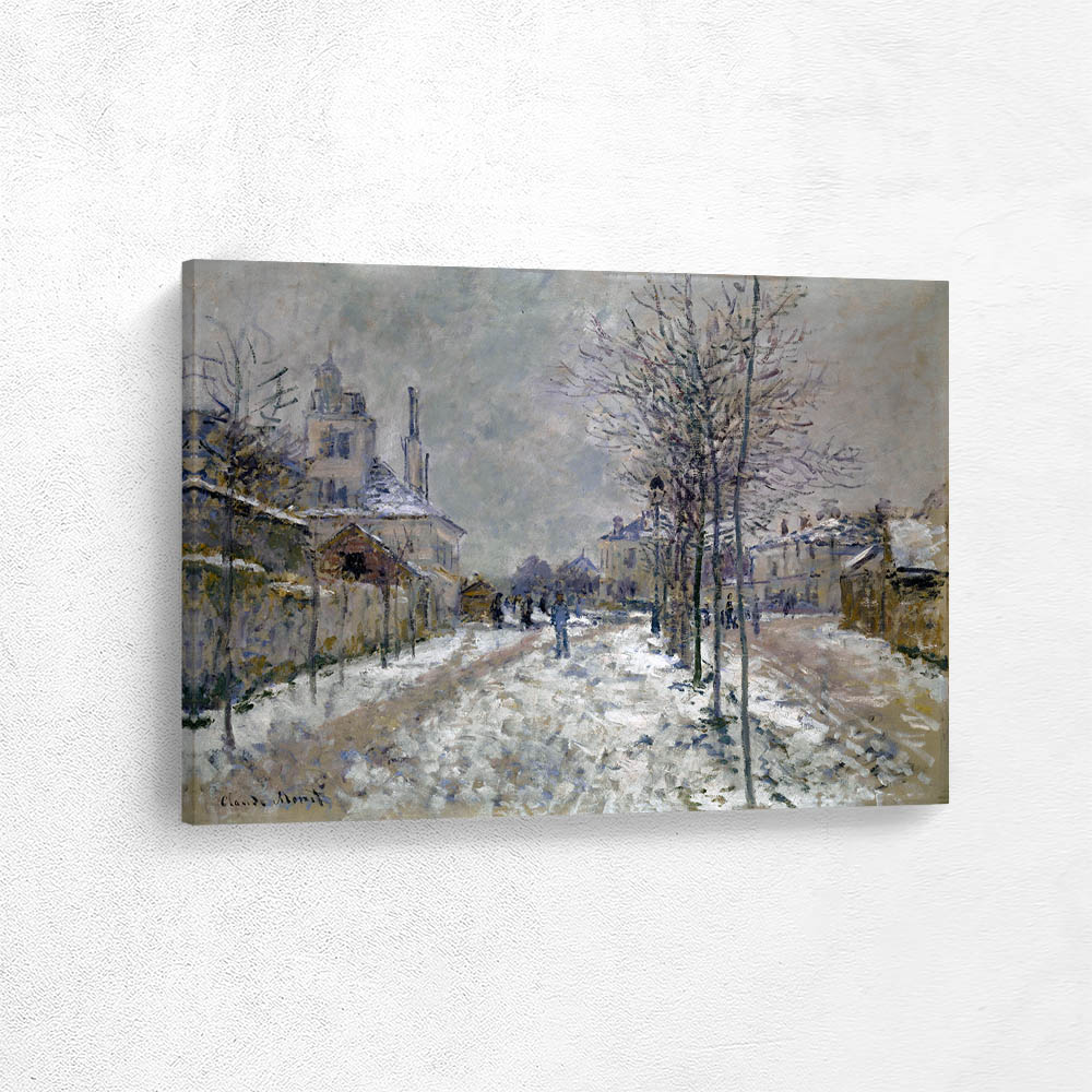 Snow Effect The Boulevard de Pontoise at Argenteuil