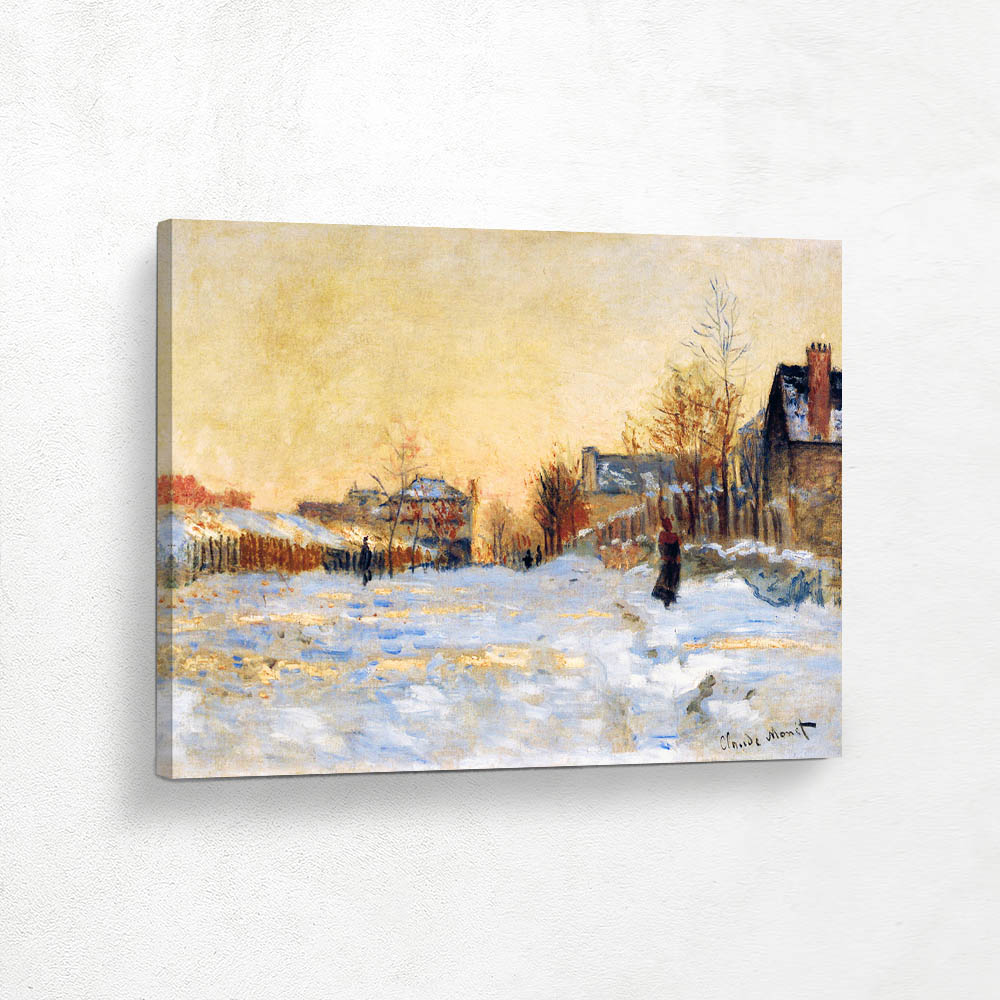 Snow Effect The Street in Argentuil