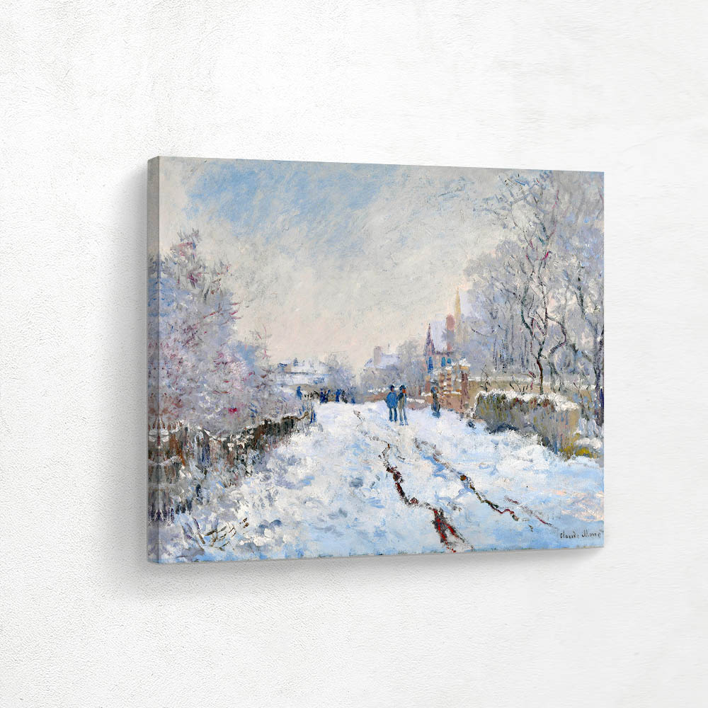 Snow Scene at Argenteuil