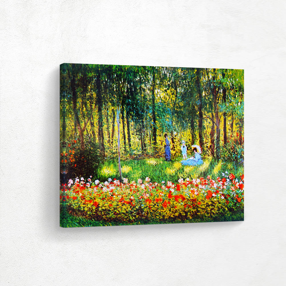 The Artists Family in the Garden The Artists Family in the Garden