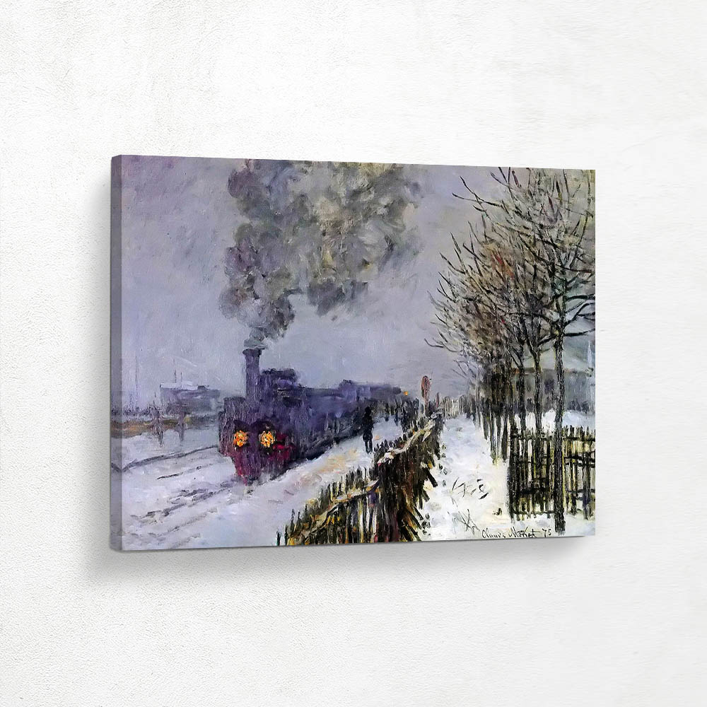 Train in the Snow or The Locomotive