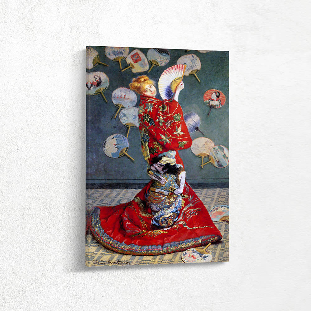 Camille Monet in Japanese Costume