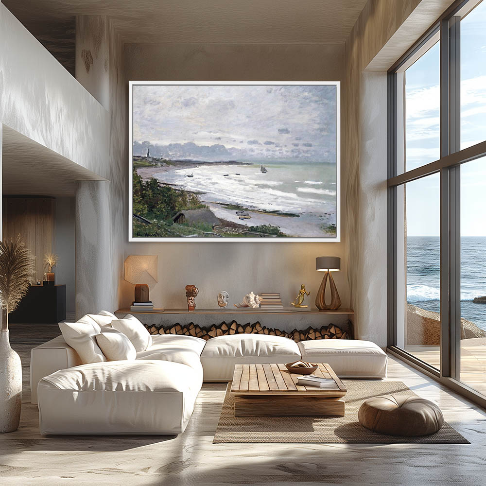 The Beach at Saint Adresse - Image 4