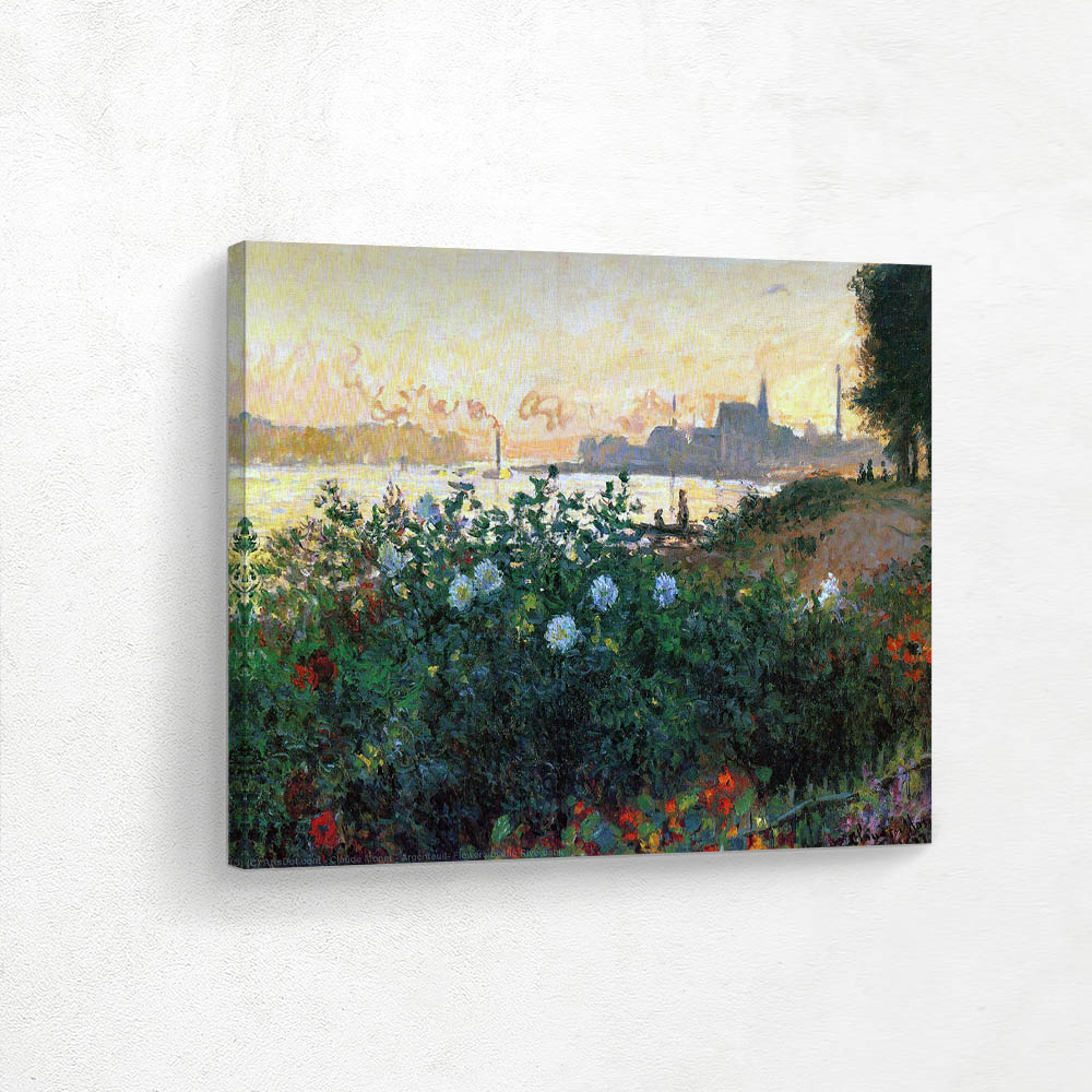 Argenteuil Flowers by the Riverbank