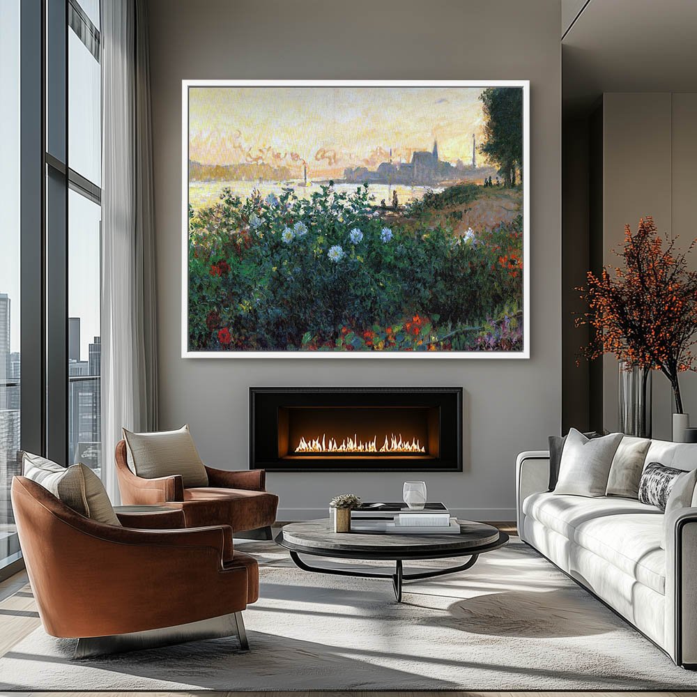 Argenteuil Flowers by the Riverbank - Image 4
