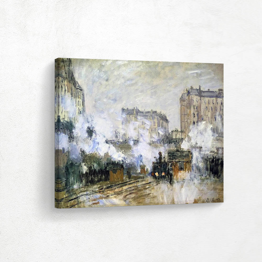 Saint Lazare Station Arrival of a Train