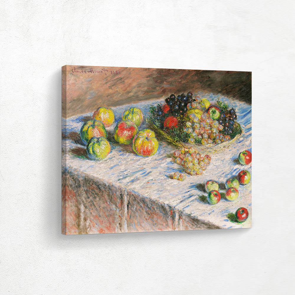 Still Life with Apples And Grapes