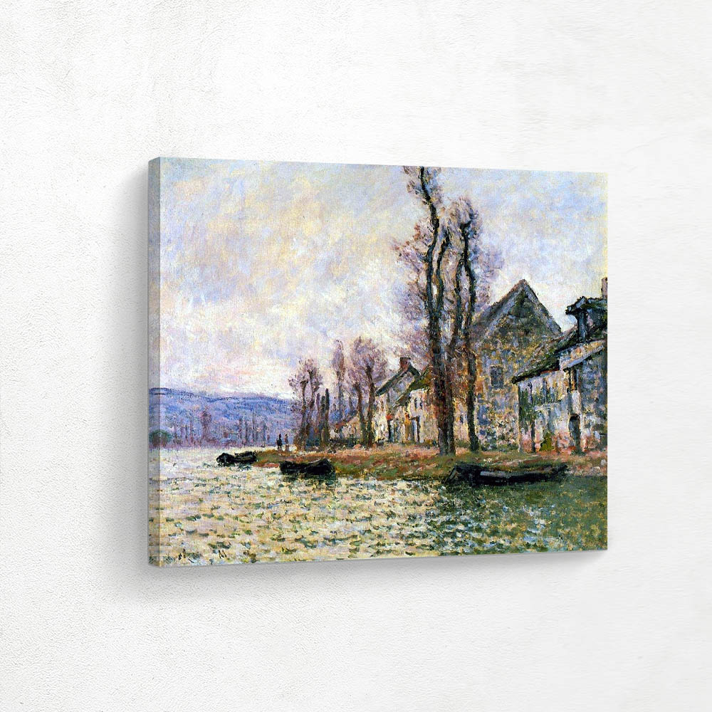 The Bend of the Seine at Lavacourt Winter