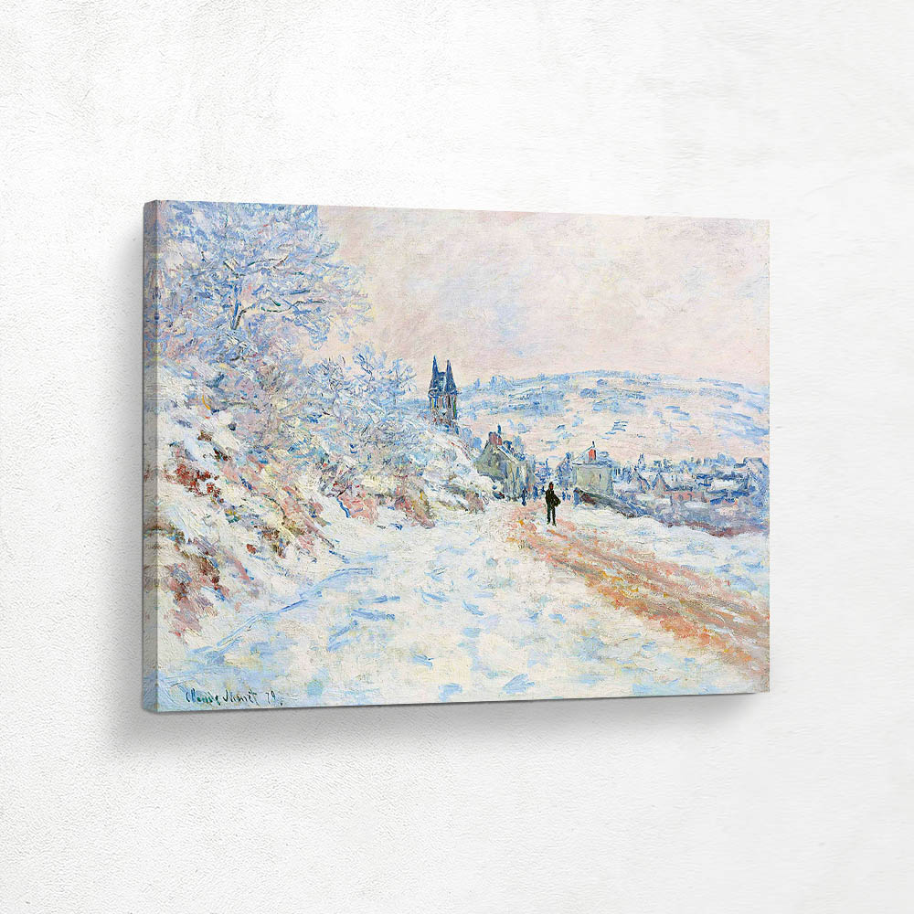 The Road to Vertheuil Snow Effect