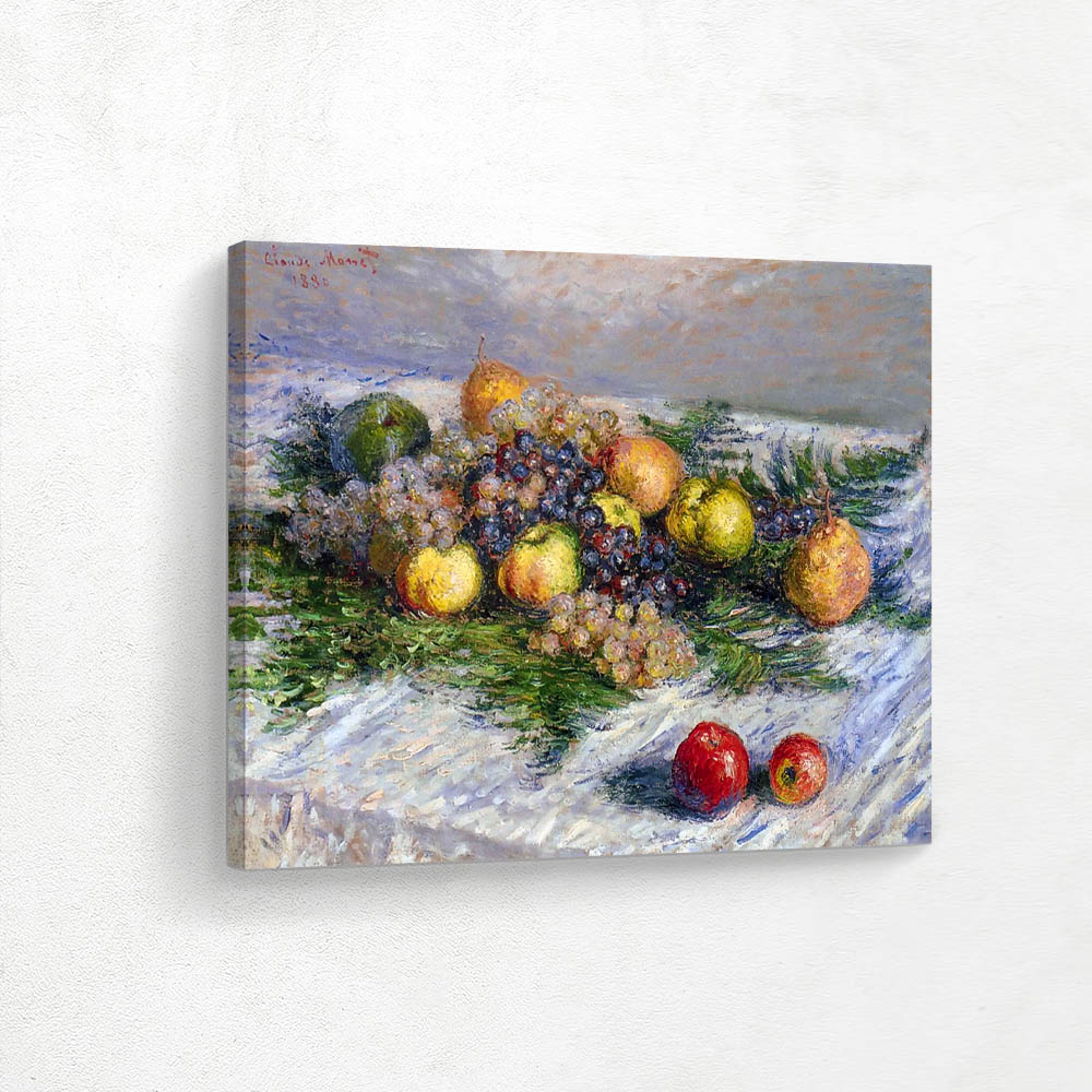 Still Life with Pears and Grapes