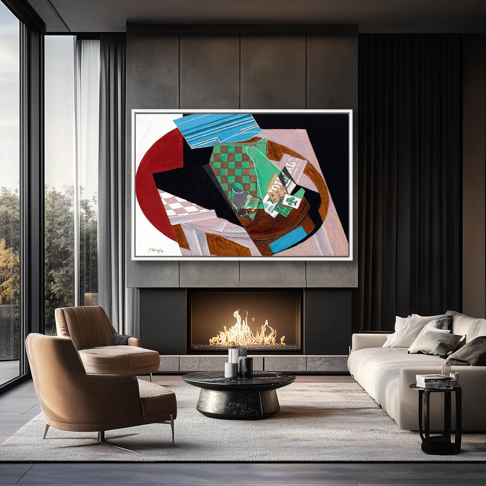 Checkerboard and Playing Cards – Great Canvas Arts