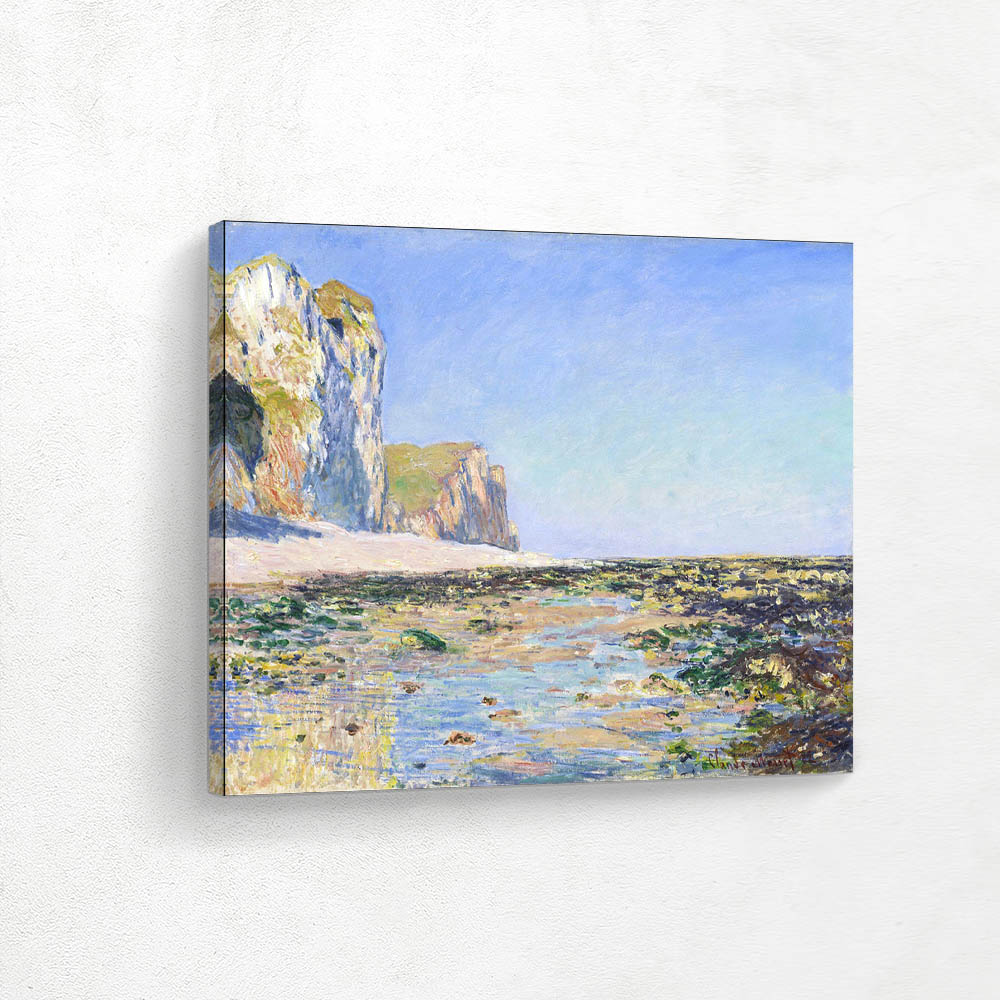 Beach and Cliffs at Pourville Morning Effect