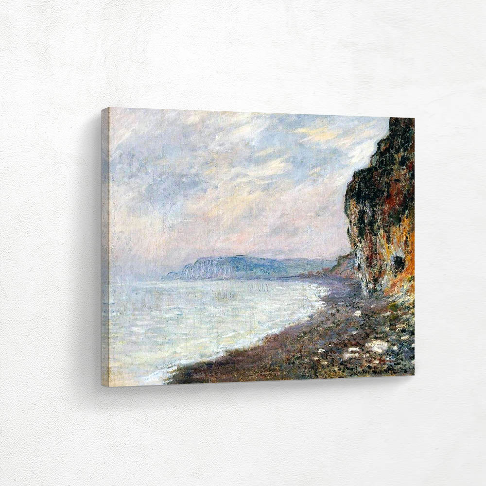 Cliffs at Pourville in the Fog