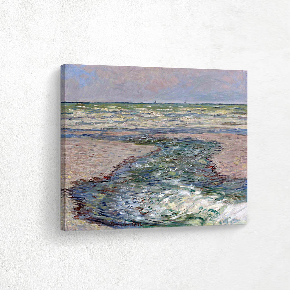 The Seacoast of Pourville Low Tide