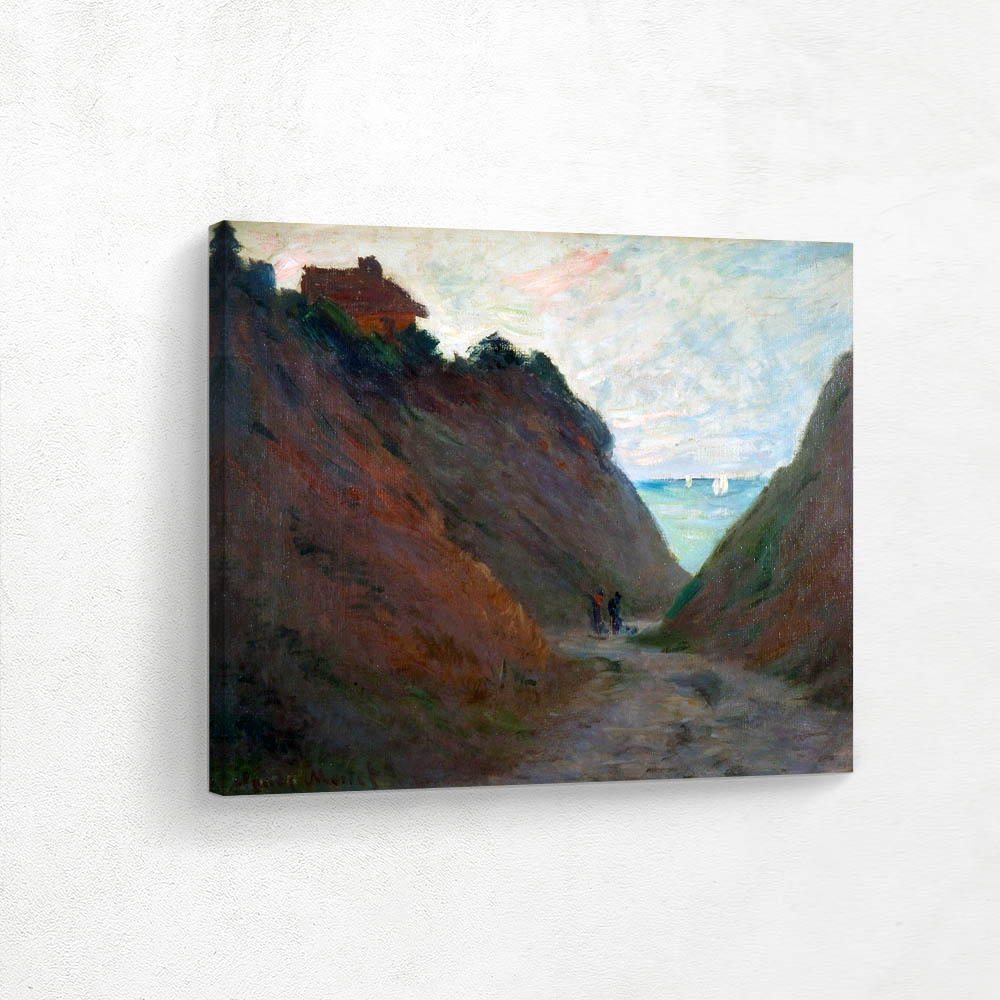 The Sunken Road in the Cliff at Varangeville